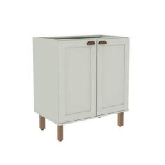 Imagem de Armário de Cozinha Modulada Balcão 80cm 2 Portas 1529 Iluminata 100% M