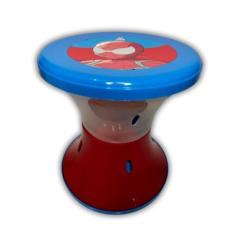 Imagem de Banqueta Divertida, banquinho com monta monta, peças de montar, escola