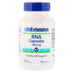 Imagem de RNA Acido Ribonucleico 500mg (100 caps) Life Extension