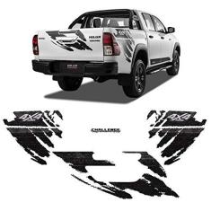 Imagem de Faixas Hilux Challenge Sr 4x4 2018 Adesivo Modelo Original