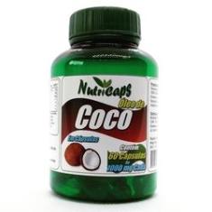 Imagem de Óleo De Coco Extra Virgem - 1000Mg - 60 Cápsulas