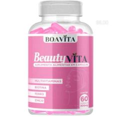 Imagem de Biotina + 17 Vitaminas E Minerais Beautyvita Cabelo E Unhas - Boavita