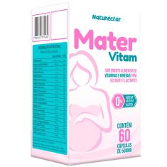 Imagem de Mater Vitam-500mg 60 Cáps. Suplemento Mulher- Natunéctar Natunectar 