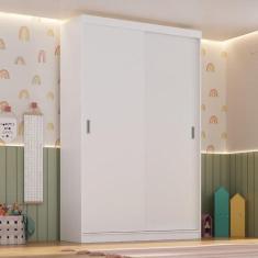 Imagem de Guarda Roupa Infantil/juvenil 2 Portas 2 Gavetas Branco