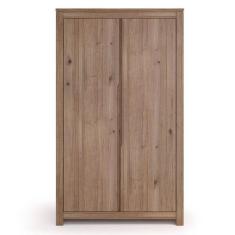 Imagem de Guarda-Roupa 2 Portas Madeira Maciça 114,5cm - Move Casa