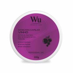 Imagem de Máscara Capilar Vinho terapia Profissional 300 gr - Wu Cosmetic