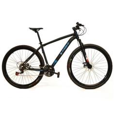 Imagem de Bicicleta Aro 29 Câmbio Traseiro Shimano 21v Preto e Azul X-PROBIKE, 1