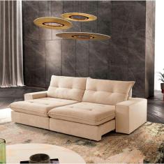 Imagem de Sofá Athenas Linho 02 Módulos 80 Cm B25cm Meu Sofá Online A294 Linho Creme