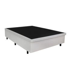 Imagem de Base Box Baú Viúva 128x188x42cm Courino Areia