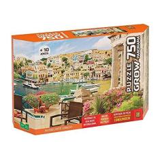 Imagem de Quebra-cabeça 750 peças Panorama Horizonte Grego - Grow