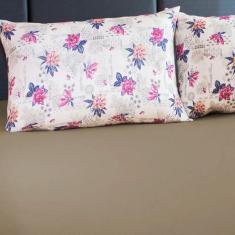 Imagem de Jogo De Lençol 3 Peças Portallar Casa Toscana/Bege Caqui Queen