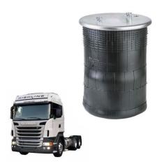Imagem de Bolsa De Ar Terceiro Eixo Scania S4 Até 2009 Encaixe S/ Base - Suspent