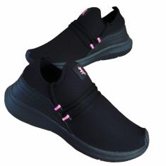 Imagem de Tênis calce fácil feminino caminhada academia dia a dia-Feminino