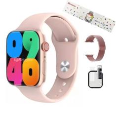 Imagem de Relógio Inteligente Smartwatch Feminino Masculino W29 Pro Series 9 Pul