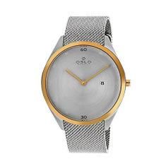 Imagem de Relógio Oslo Masculino Ref: Omtsss9u0013 S1sx Slim Bicolor