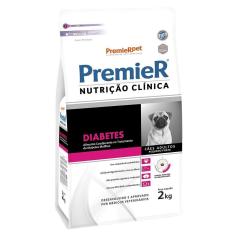 Imagem de Ração Premier Pet Nutrição Clínica Diabetes para Cães Adultos Pequeno Porte - 2 Kg