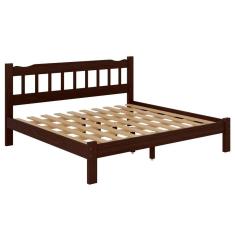 Imagem de Cama King New Perola Reforçada Cor Castanho