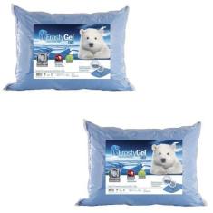 Imagem de Kit de 2 Travesseiros Gelados - Frios - Fibrasca