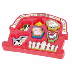 Imagem de Quebra-Cabeça Didático - 6 peças - Play Time Fazendinha - Cotiplás