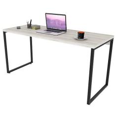 Imagem de Mesa De Escritório Office 150cm Estilo Industrial Prisma Snow - Mpozenato