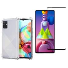 Imagem de Capinha de Celular Anti Impacto e Película Vidro 9d Compatível Samsung Galaxy A71 Tela 6.7 Polegadas
