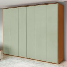Imagem de Guarda-Roupa Casal Loop 6 Portas - Móveis Lopas