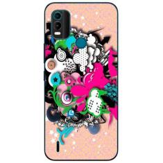 Imagem de Capa Adesivo Skin104 Verso Para Nokia C21 Plus 2022 - KawaSkin