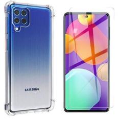 Imagem de Película Vidro + Capa Transparente Para Samsung M62 - Premium