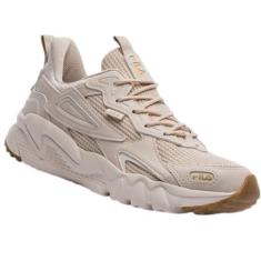 Imagem de Tenis Fila Venture Tracer Feminino,Bege/Bege/Dourado,34