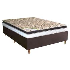 Imagem de Colchão Casal D33 Dallas + Base 138x188x60