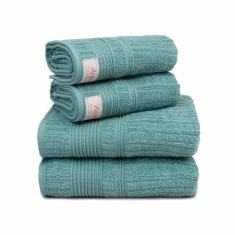 Imagem de Jogo Toalha De Banho 4 Peças Sonata Fio Penteado Appel Netuno