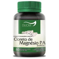Imagem de Cloreto de Magnesio PA 60cps 500mg Duom - Elo Natural