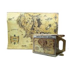 Imagem de Quebra-cabeça puzzle mapa terra média de 300 peças +arabesco