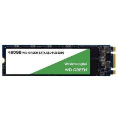 Imagem de SSD SATA 3 WD Green 480GB M.2 2280 545Mb/s WDS480G2G0B