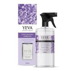 Imagem de Kit Perfume Para Ambiente + Água Perfumada Yeva  Lavanda & Verbena - Y
