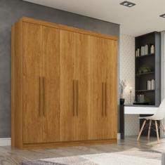 Imagem de Guarda-roupa 6 Portas 2 Gavetas Recife Cinamomo