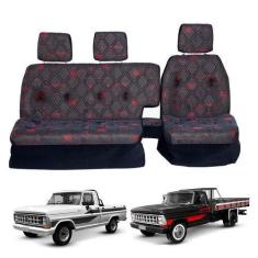 Imagem de Sofá Cama Banco Completo F1000 / F2000 / F4000 Antiga Vermel - Pampa