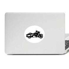 Imagem de Adesivo de notebook com emblema de vinil mecânico de motocicleta