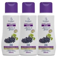 Imagem de Kit 3 Sabonete Líquido Íntimo Uva 200ml - Bio Instinto