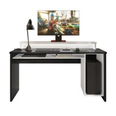 Imagem de Mesa Para Computador Notebook Drx 6000 Preto/branco - Fdecor