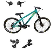 Imagem de Bicicleta Vikingx Tuff 30 Aro 26 Aluminio 24v Rodas Vmaxx Suspensão Di