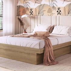 Imagem de Cama Casal Queen Box Baú 160 Bogotá Mel