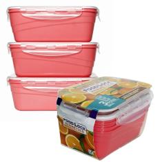 Imagem de Conjunto 3 Potes Herméticos Colors 500 Ml - Lp House