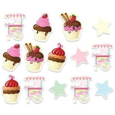 Imagem de Adesivo Para Piso Doces Candy Colors Antiderrapante 14un