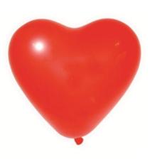 Imagem de Balão de Látex Coração Vermelho 6" 10cm 50un Pic Pic
