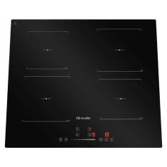 Imagem de Cooktop Mueller MCN4BK 4 Bocas Acendimento Superautomático