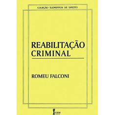 Imagem de Reabilitação Criminal - Romeu - 9788527403436