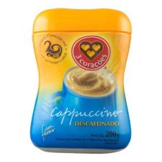 Imagem de Cappuccino Descafeinado Com Fibras 3 Corações 200G