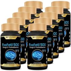 Imagem de 20X Fosfatil 500 Omega 3 Fosfatidilserina 30Caps Atacado - Hf Suplemen