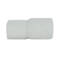 Imagem de Lençol Casal Avulso C/ Elástico 100% Algodão 200 Fios Cinza - Casa Fer